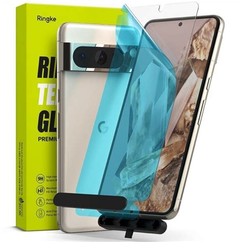 Ringke Google Pixel 8 Pro Skärmskydd Tempered Glass Installation Jig 2