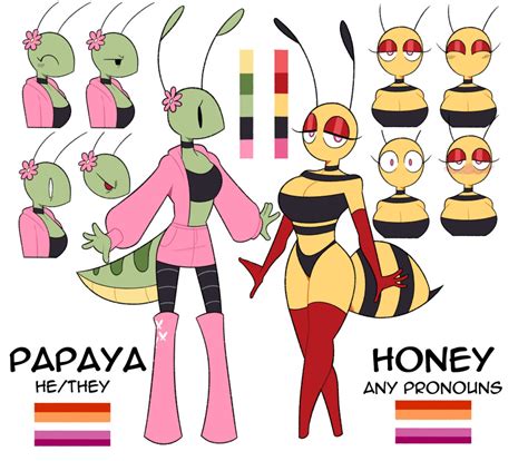 Rule 34 Antennae Antennae Anatomy Barely Clothed Bee Bee Girl Blush Heart Shaped Pupils