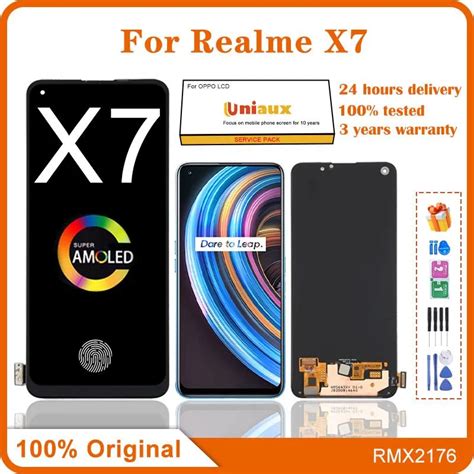 Original Amoled For Oppo Realme X Rmx Lcd Display Touch