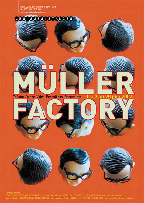 MÜller Factory Scènes Théâtre Cinéma