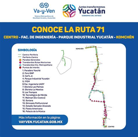 Gobierno de Yucatán on Twitter Conoce las nuevas rutas Centro