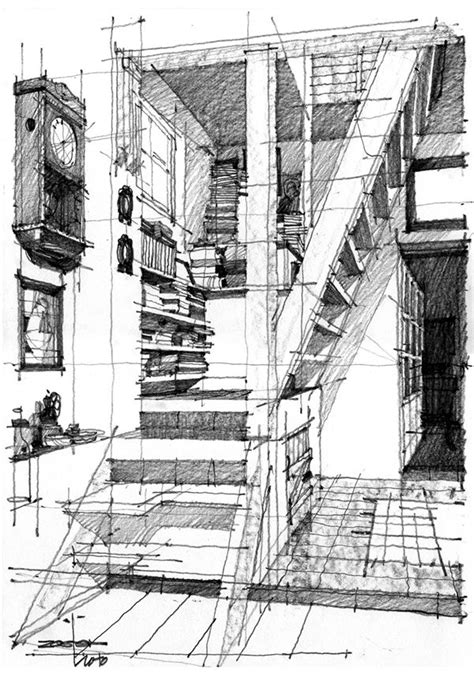 Architectural Drawings on Behance | Architecture drawing, Architecture ...