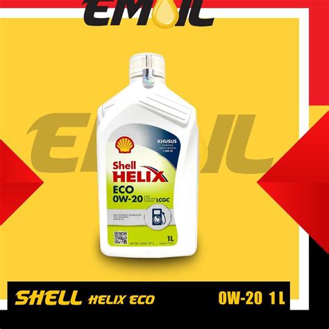 Jual Zdw Oli Shell Helix Eco Sae W Lcgc Isi Liter Shopee