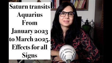 Saturn Transits Aquarius January 2023 Youtube