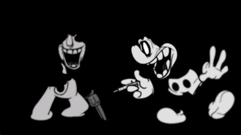 Fnf Remake Shrouded But Oswald And Mickey Mouse Sings It Youtube