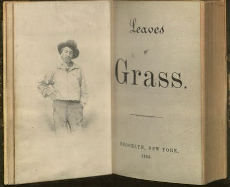 Leaves Of Grass Walt Whitman Book Cover