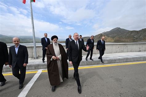 Meeting Between President Ilham Aliyev And President Seyyed Ebrahim