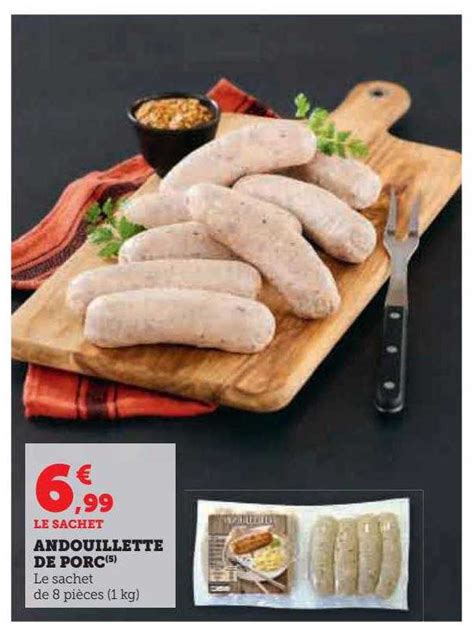 Promo Andouillette De Porc Chez Hyper U Icatalogue Fr