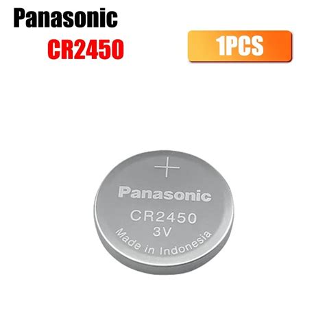 Original Panasonic 550mAh Lithium Battery 3V CR2450 CR 2450 ECR2450