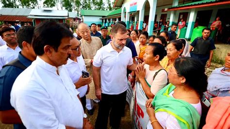 Visit And Listen Rahul Gandhi Urges Pm Modi To Address Manipur Crisis