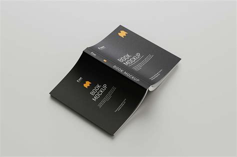 Free Softcover Book Mockups Psd