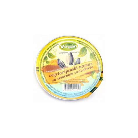Vegan Vegetarijanski Namaz Sa Semenom Suncokreta 50g Folija
