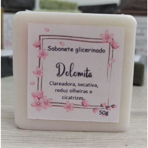 Sabonete Artesanal Facial De Dolomita Clareador Da Pele Shopee Brasil