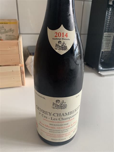 Jean Michel Guillon Gevrey Chambertin Er Cru Les Champonnets