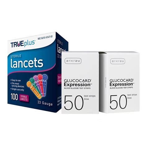 Arkray Expression 100 Test Strips and 100 Lancets Deal | ADW Diabetes