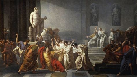 Plutarch Describes the Assassination of Caesar