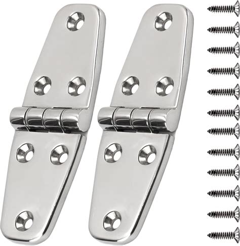 Laorde 316 Stainless Steel Boat Hinges Marine Grade 4 Inch