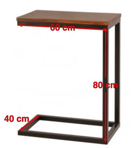 Mesa De Arrime De Hierro Y Madera MercadoLibre Muebles Muebles