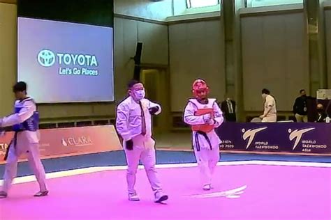 Taekwondo team start competing in Asian Taekwondo Championship 2021 ...