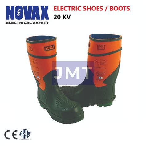 Jual Novax Sepatu Boots Anti Listrik Kv Safety Shoes Original