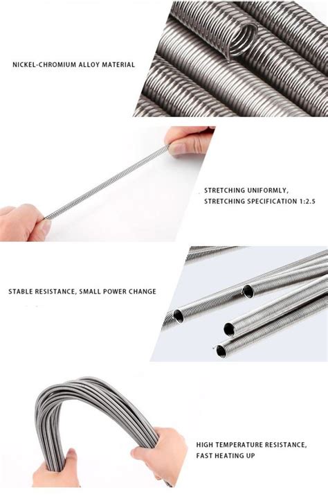 High Temperature Nickel Chromium Electric Furnace Wire Huanya