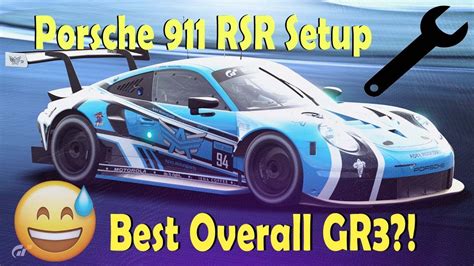 Gran Turismo Sport Porsche Rsr Gr Tune Setup Reference Lap