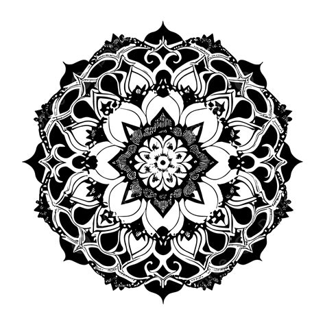 Make Your Vector Designs Pop With This Floral Mandala Pattern Floral