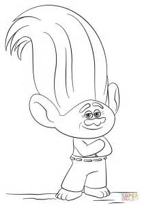 Poppy And Branch Trolls Pages Coloring Pages