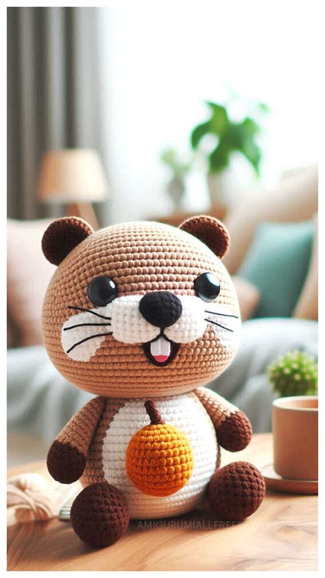 Amigurumi Beaver Crochet Free Pattern Free Crochet Patterns