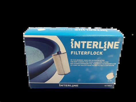 Interline FilterFlock Tablet Voor Patroonfilters En Fiberclean Filters