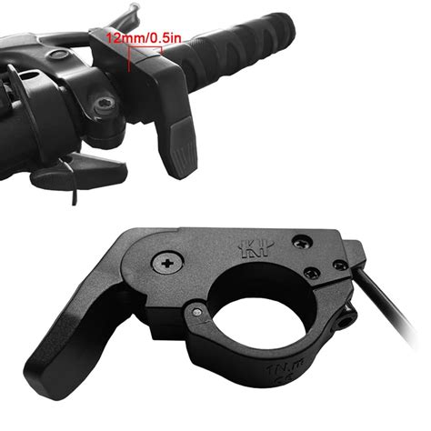 ALSLIAO E Bike Thumb Throttle Finger Throttle For 12 72V For Bafang