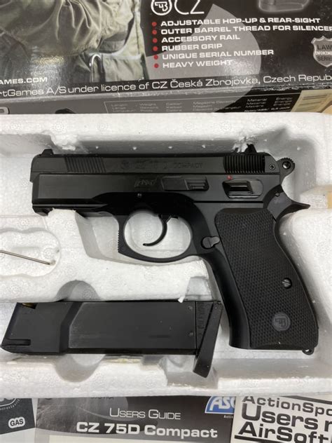 に近い Asg Cz75d Compact コンパクト エアガン ガスガン ミリタリーグッズガスガン｜売買されたオークション情報