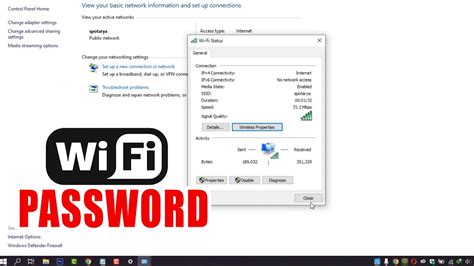 How To Find Your Wifi Password Windows 10 Youtube