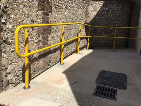 Yellow Handrail Handrail Pvc Handrails