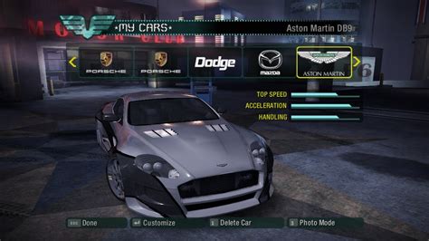 Need For Speed Carbon Aston Martin DB9 Wolf Introduction Cutscene