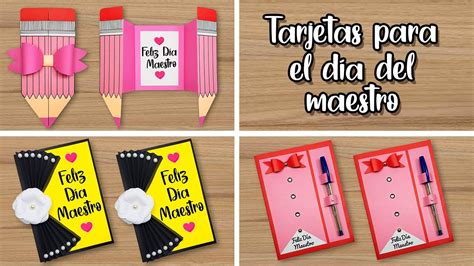 Ideas De Tarjetas De La Semana De Apreciaci N Del Maestro