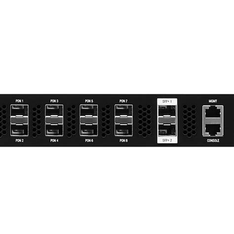 Ubiquiti UF OLT UISP UFiber 8 Port GPON OLT Optical Line Terminal W 2