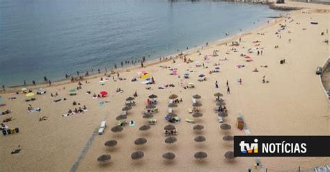 Ericeira J Se Pode Ir A Banhos Na Praia Dos Pescadores Tvi Not Cias