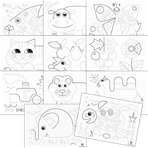 Preschool Tracing Worksheets