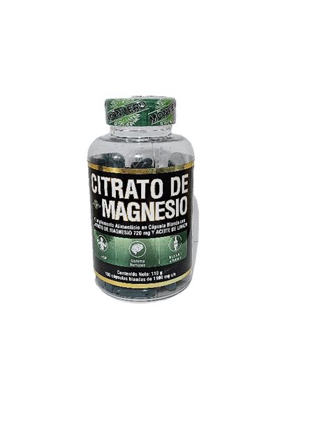 Citrato De Magnesio Dropharma Medicina Homeop Tica Y Natural