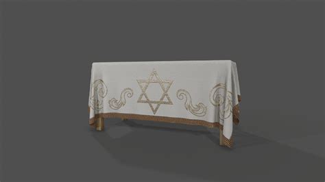 Torah Table 3d Turbosquid 1528949