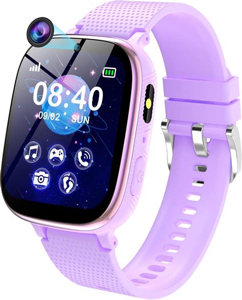 Smartwatch Kinder Smart Watch Kids Telefon Uhr mit Schrittzähler