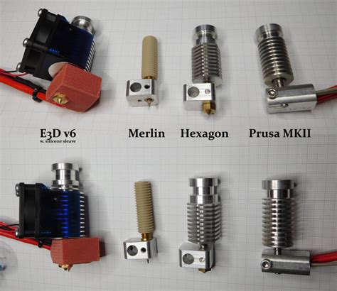 Hot End Comparison RepRap
