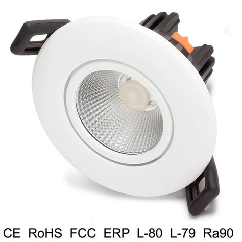 20w 3000K CRI90 Aluminum White Citizen COB LED Downlight