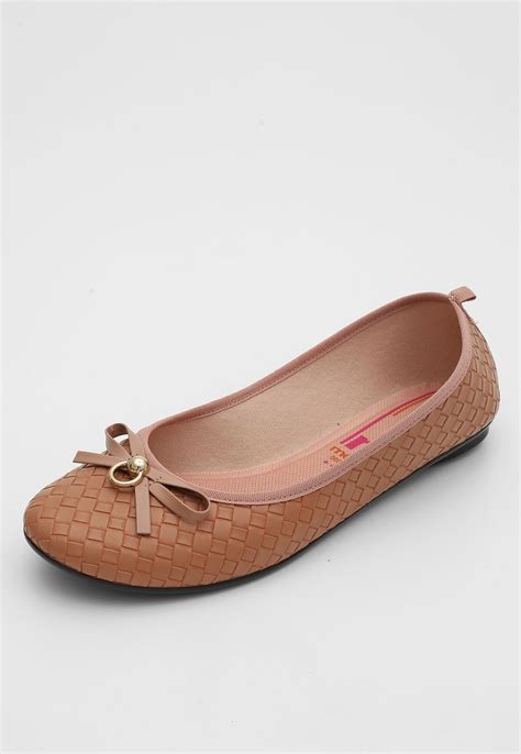 Sapatilha Moleca Laço Nude Compre Agora Dafiti Brasil
