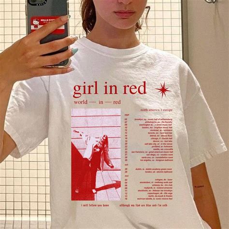 Girl in Red Merch - Etsy