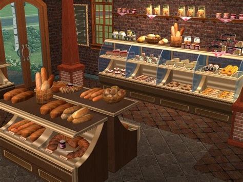 Mod The Sims Antique Bakery Set