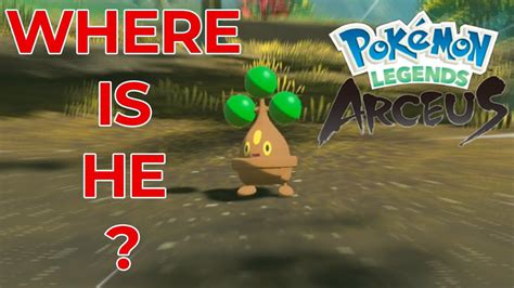 BONSLY LOCATION LEGENDS ARCEUS YouTube