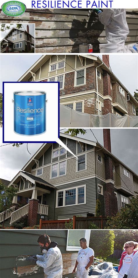 Resilience House Paint Sherwin Williams House Painting House Paint