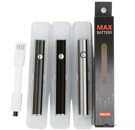 Variable Voltage Vv Bottom Charge Max Preheat Battery For Cartridge